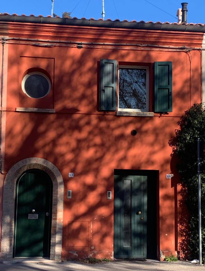La Casetta Rossa Rimini Exteriör bild